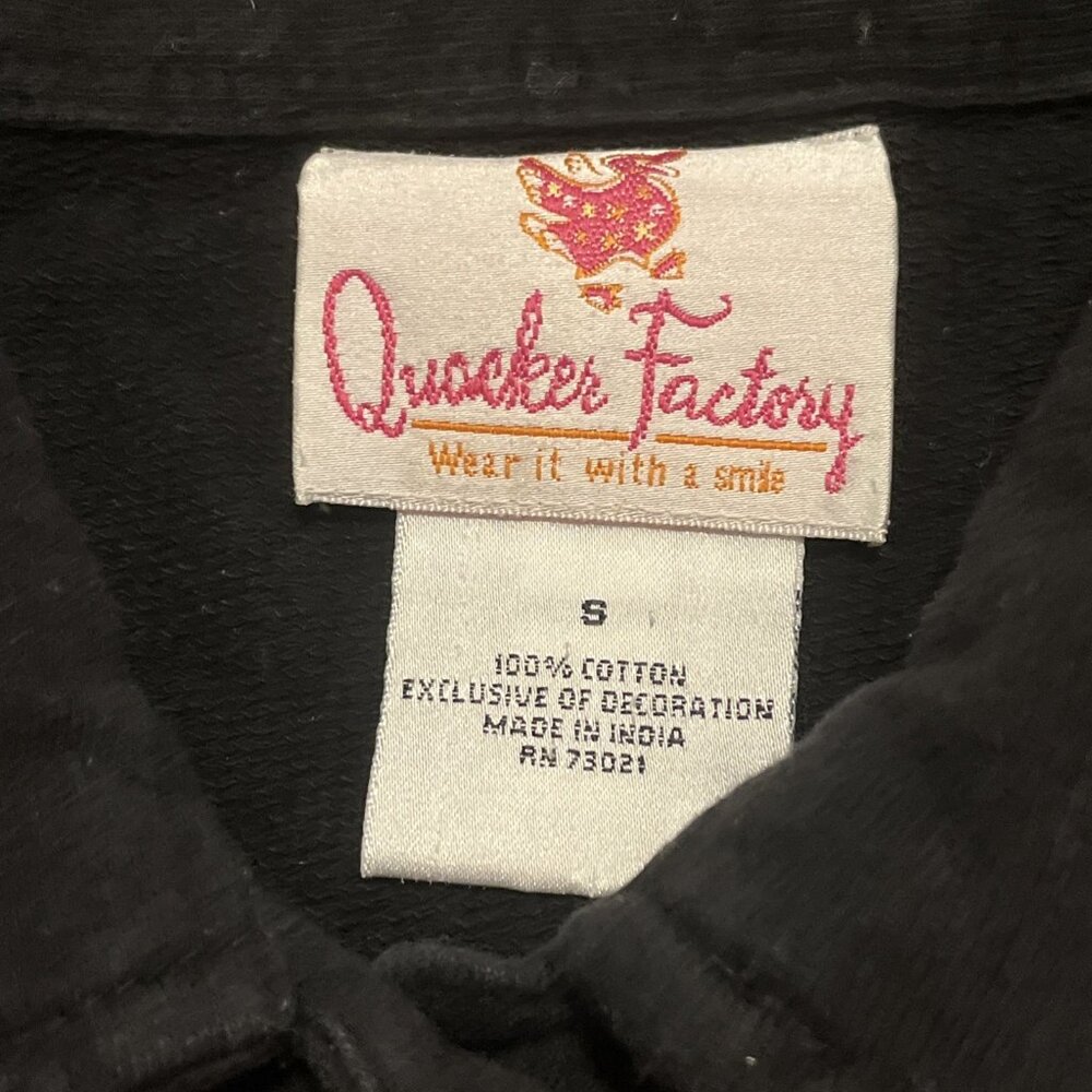 Quacker Factory Multicolor Hearts Button Up Shirt… - image 7